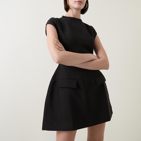 The Ultimate Muse Cap Sleeve Mini Dress