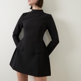 The Ultimate Muse Split Sleeve Mini Dress