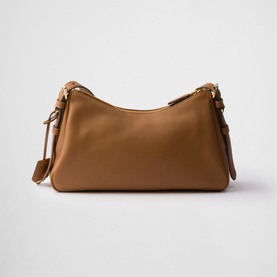 Aim&eacute;e Medium Leather Shoulder Bag