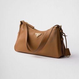 Aim&eacute;e Medium Leather Shoulder Bag