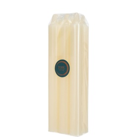 Six-Pack Unscented Dinner Candles