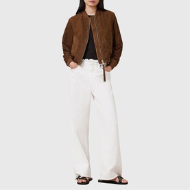 Orten Suede Bomber Jacket