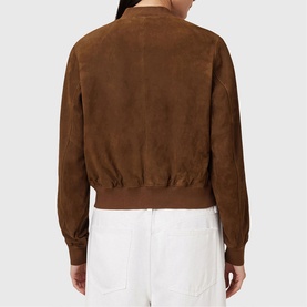 Orten Suede Bomber Jacket