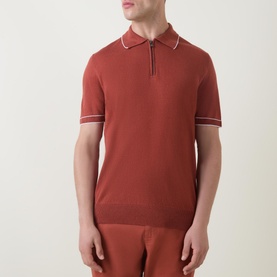 Jiovanotto Zip Polo Shirt