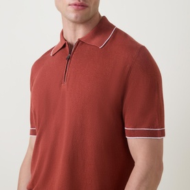 Jiovanotto Zip Polo Shirt