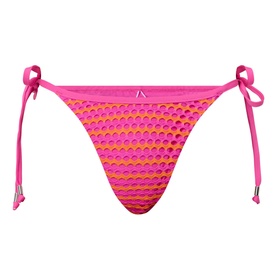 Mesh Effect Side-Tie Bikini Briefs