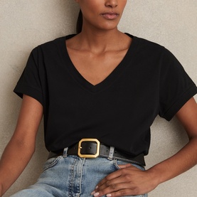 Luna Solid Brushed T-Shirt