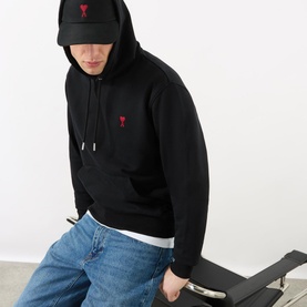 Ami de Coeur Embroidered Logo Hoodie