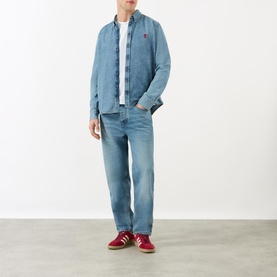 Tapered-Fit Jeans