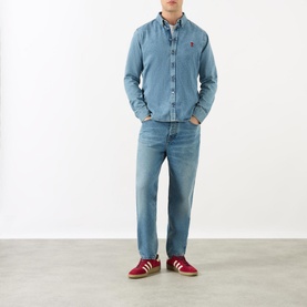 Tapered-Fit Jeans