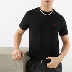 Ami de Coeur Embroidered Logo T-Shirt