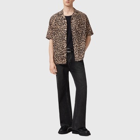 Leopardone Patch Pocket Shirt