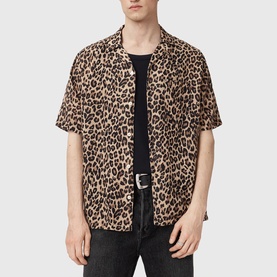 Leopardone Patch Pocket Shirt