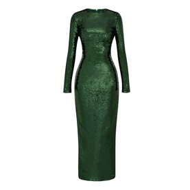 Belle Sequin Maxi Dress