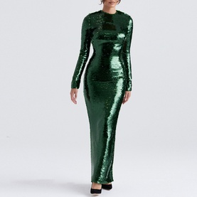 Belle Sequin Maxi Dress