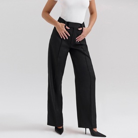Hayden High-Rise Wide Leg Trousers