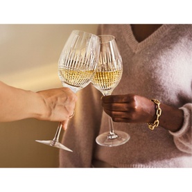 Lismore Diamond Wine Glass Set of Two