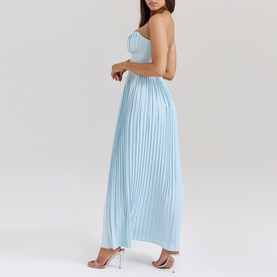 Marcella Pleated Gown
