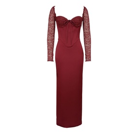 Perdi Lace Corset Gown