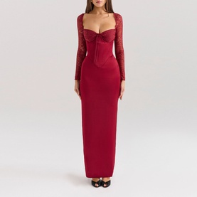 Perdi Lace Corset Gown