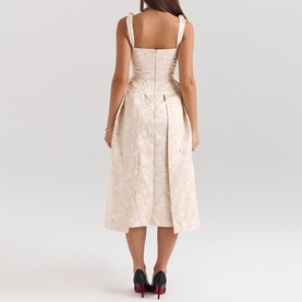 Paloma Jacquard Dress