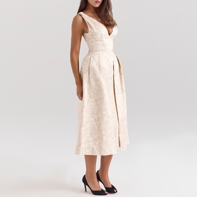 Paloma Jacquard Dress
