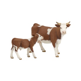Simmental Calf Toy Figurine