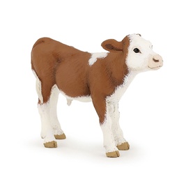 Simmental Calf Toy Figurine