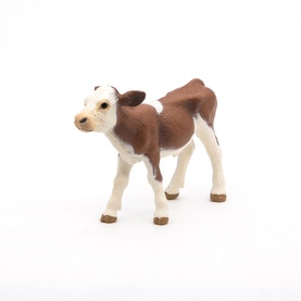 Simmental Calf Toy Figurine