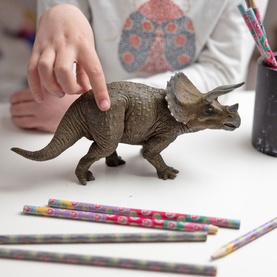 Triceratops Toy Figure