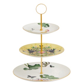 Wonderlust Waterlily 3-Tier Cake Stand