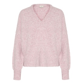 Trina Ribbed Trim Sweater