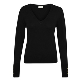Lizza Button Sweater