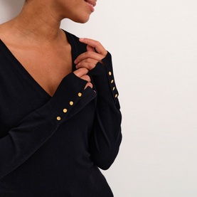 Lizza Button Sweater
