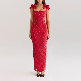 Tiff Floral Lace Dress