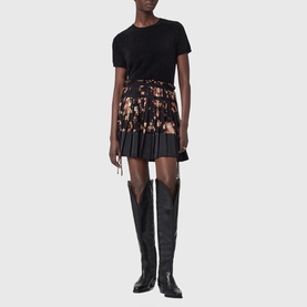 Elara Floral Mini Skirt