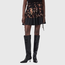 Elara Floral Mini Skirt