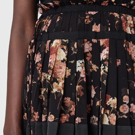 Elara Floral Mini Skirt