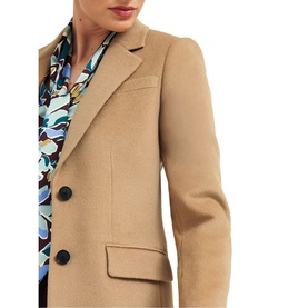 Cavendish Single-Breasted Peacoat