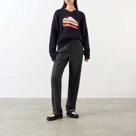 Graphic Knitted Sweater