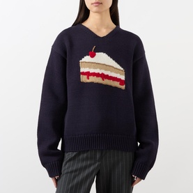 Graphic Knitted Sweater