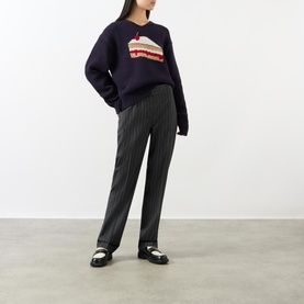 Graphic Knitted Sweater