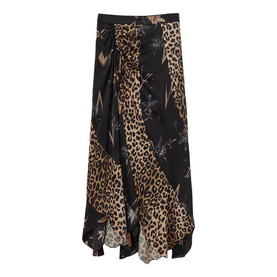 Arleen Mixed Print Skirt