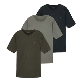 Three-Pack Brace Ramskull Logo T-Shirt