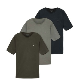 Three-Pack Brace Ramskull Logo T-Shirt