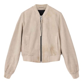 Orten Suede Bomber Jacket
