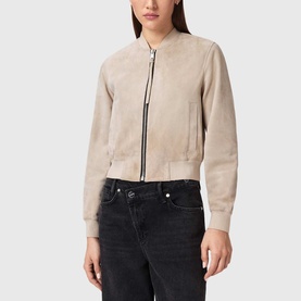 Orten Suede Bomber Jacket