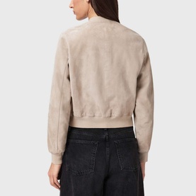 Orten Suede Bomber Jacket