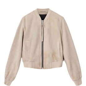 Orten Suede Bomber Jacket