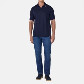 S.Caf&egrave;&reg; High-Performance Tipped Polo Shirt